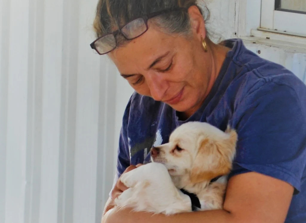 image  Constantina Constantinou, volunteer at Saving Pound Dogs Cyprus
